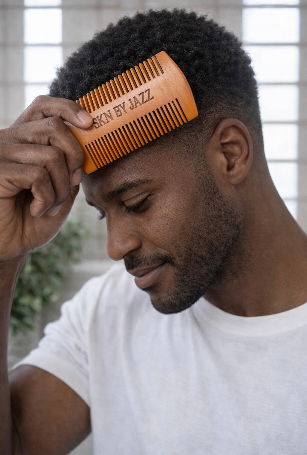 Men’s Wood Beard Comb